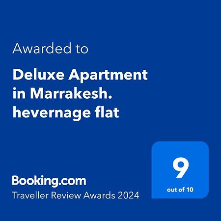 Deluxe Apartment In Marrakesh. Hevernage Flat Экстерьер фото